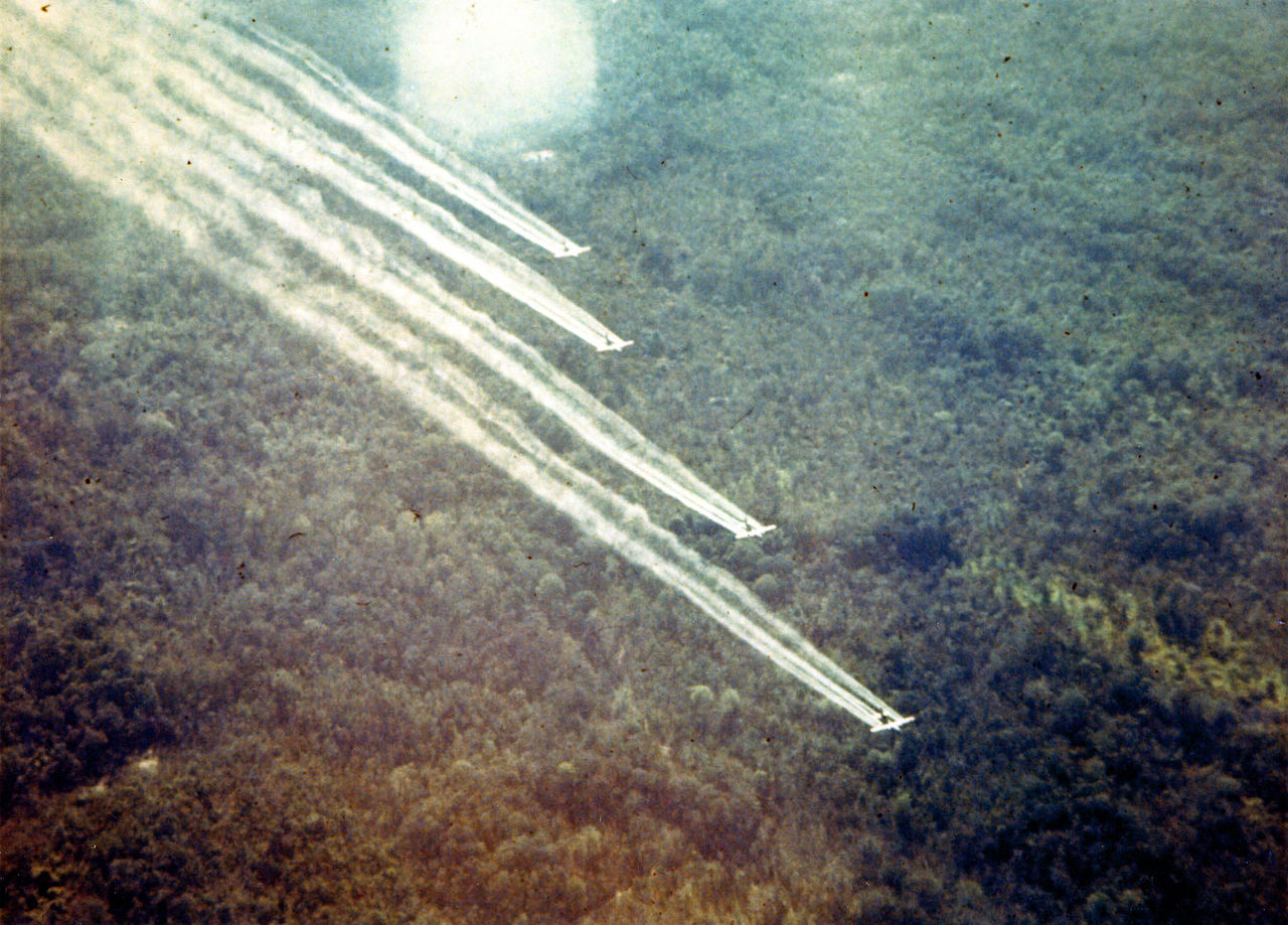 Fumigación con agente naranja en Vietnam 