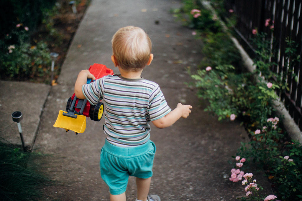 Child playing