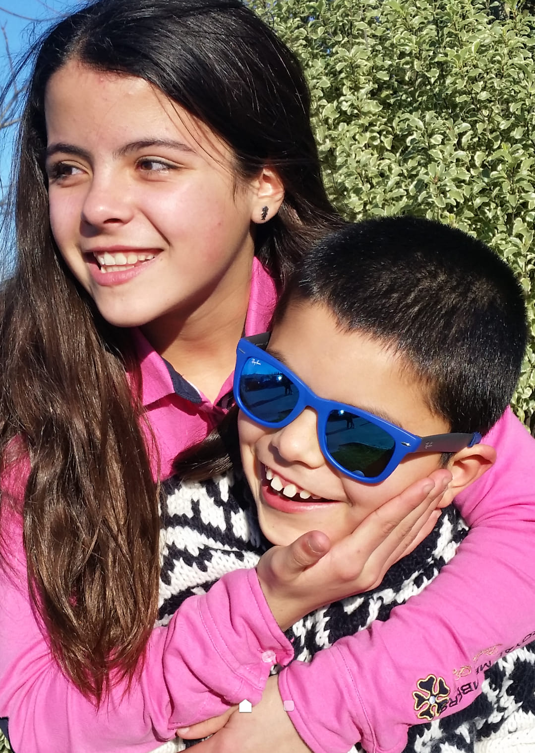 Markel and his sister Carlota