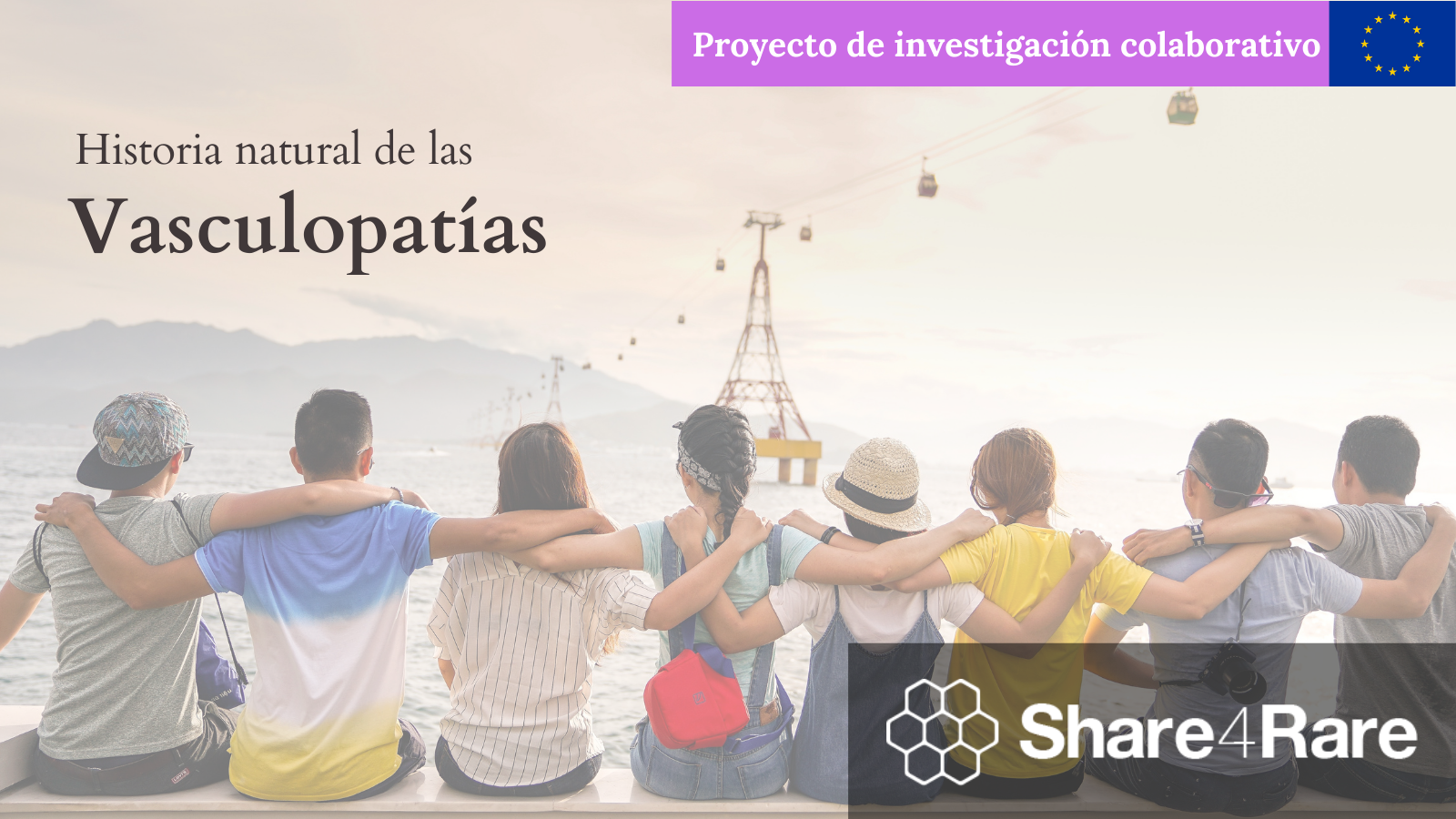 Baner del proyecto de malformaciones vasculares de Share4Rare