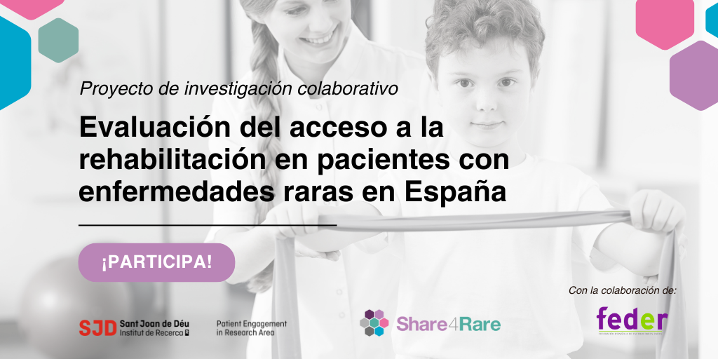 banner estudio rehabilitación share4rare y feder