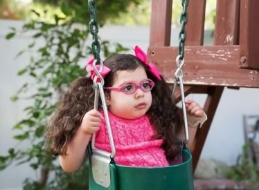 Girl on a swing Girl on a swing