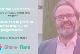 Webinar Lluís Montoliu genética