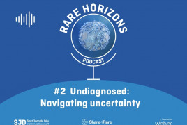 Rare Horizons podcast episode 2 undiagnosed banner