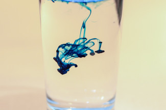 Why Drupal for S4R Ink inside a glass of water