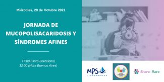 Báner de la Jornada de MPS y síndromes afines Báner de la Jornada de MPS y síndromes afines