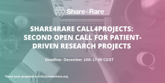 Share4Rare 2nd Call4Projects Share4Rare 2nd Call4Projects