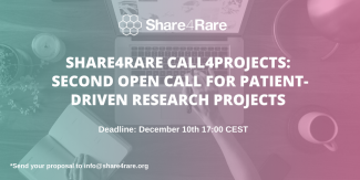 Share4Rare 2nd Call4Projects 