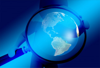 Lupa bola del mundo Lupa bola del mundo