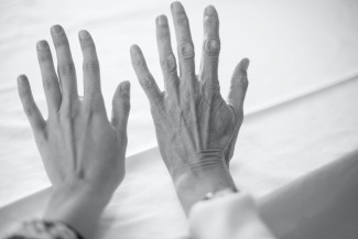 Hand mother daughter Hand mother daughter