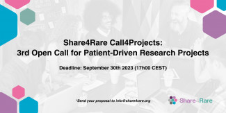 third call4 projects share4rare research projects banner