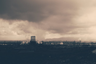 ciudad aire contaminado Foto Juan J. Morales-Trejo