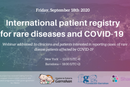 Webinar patient registry for rare diseases and COVID-19