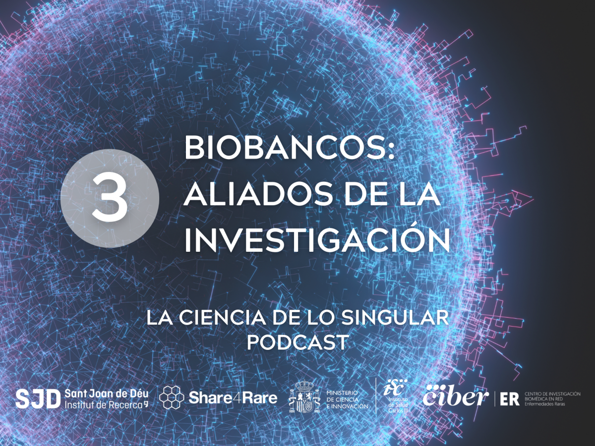 Carátula podcast capítulo 3 biobancos Carátula podcast capítulo 3 biobancos